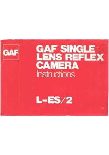 Ansco L ES 2 manual. Camera Instructions.